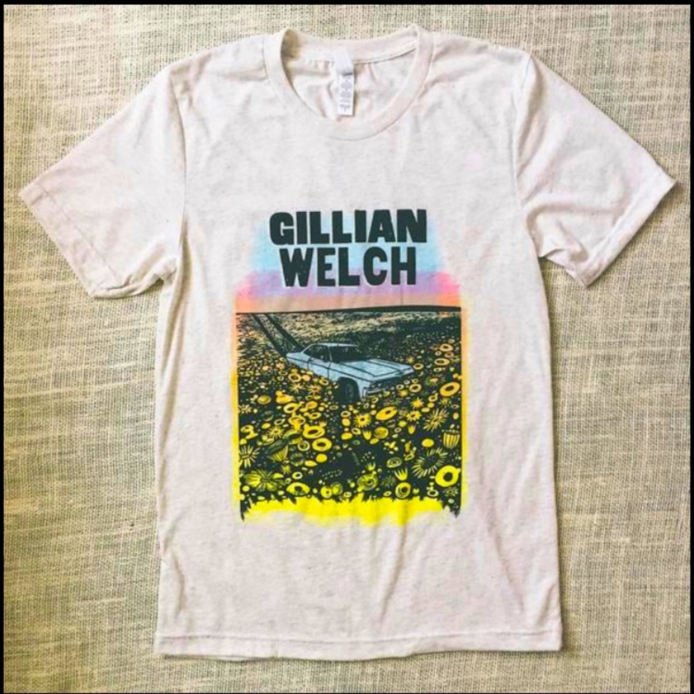 Gillian Welch Tour Tee Tshirt